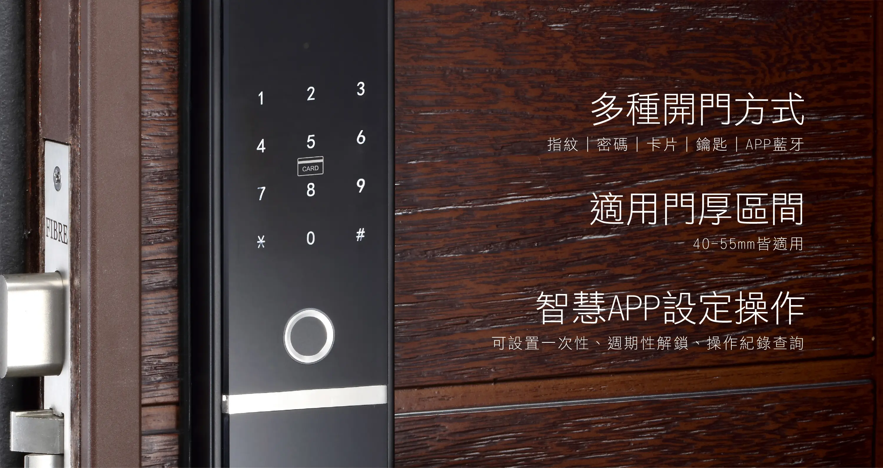 多種開門方式