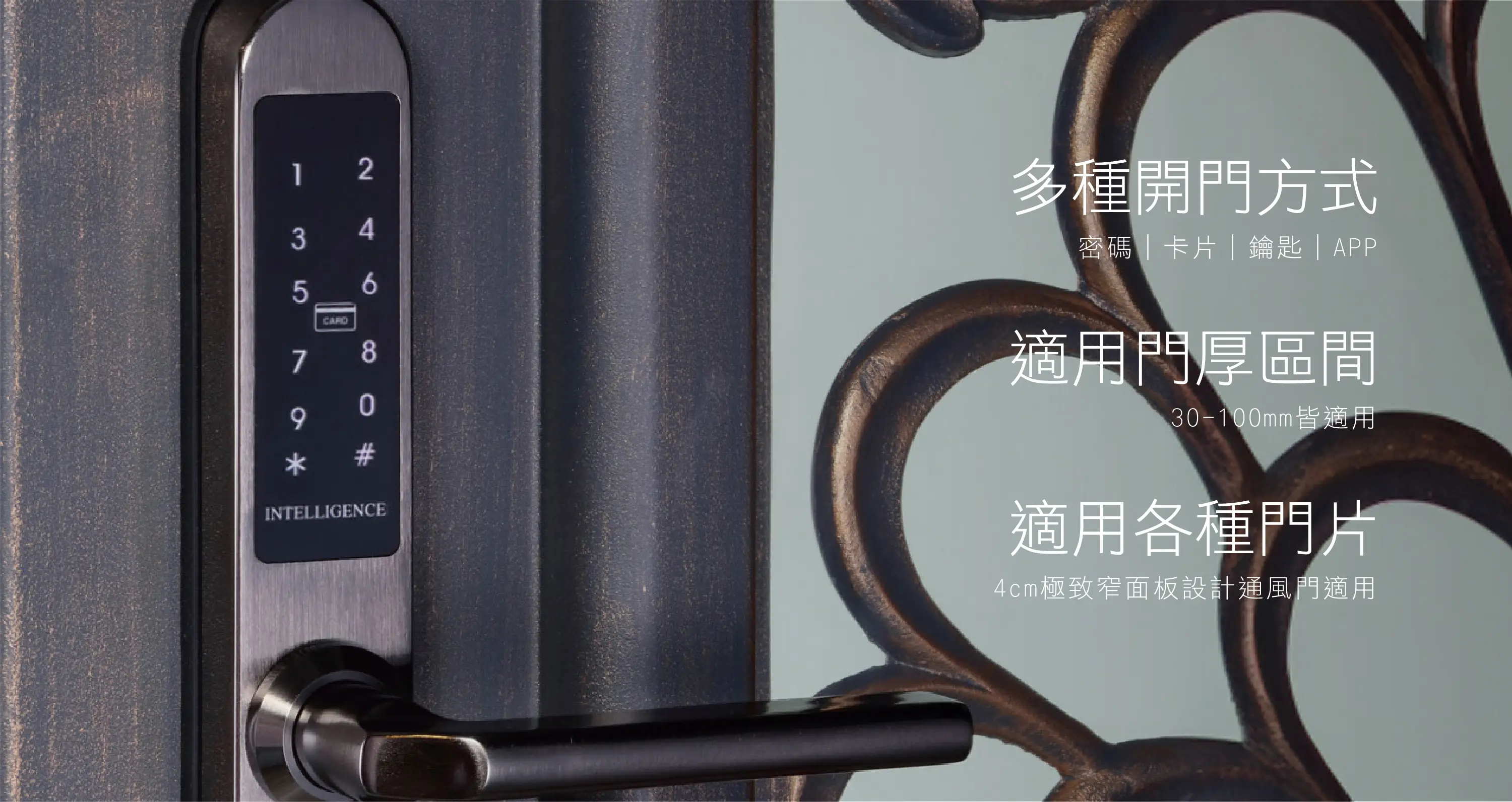 多種開門方式